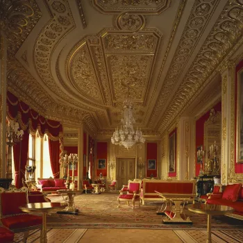 Crimson Drawing Room, Windsor Castle